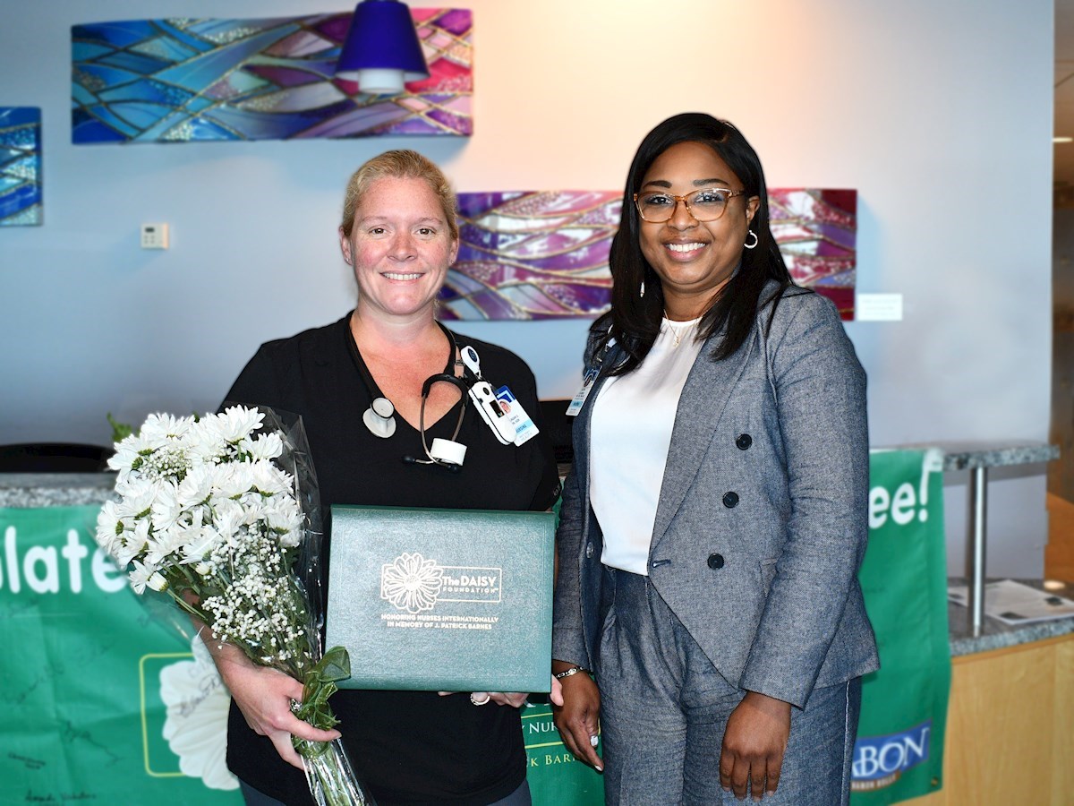 Meagan Griffin, RN, Receives Prestigious DAISY Award