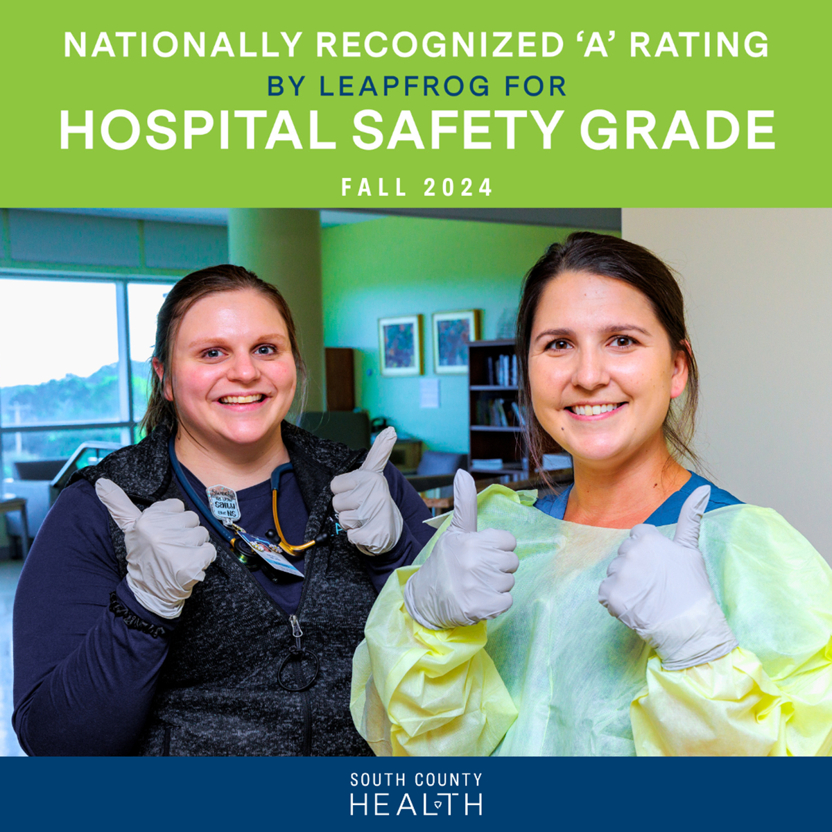 Another “A” Grade for Hospital Safety from The Leapfrog Group