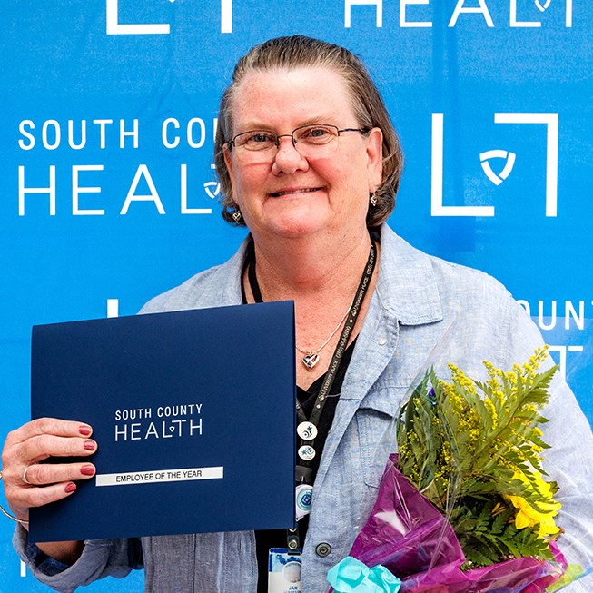 Jan Maguire, South County Health's 2024 Employee of the Year